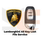 Service de fichiers perdus de toutes les clés Lamborghini