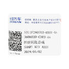 New Changan CS35 Plus / CS75 Plus Genuine / OEM Smart Remote Key 5 Buttons 433MHz OEM Part Number: 3608030-CD03-AA | Emirates Keys -| thumbnail