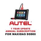 Abonnement de mise à jour Autel d'un an pour MaxiDAS DS900