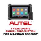 Подписка Autel на обновление на 1 год для MaxiDAS DS900BT
