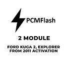 PCMflash - Activación 2 Módulos Ford Kuga 2, Explorer desde 2011