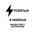 PCMflash - Activación Mazda gen 1 de 8 módulos