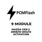 PCMflash - 9 Модуль Mazda gen 2 2008/10-2012/13 Активация