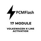 PCMflash - Attivazione 17 moduli Volkswagen K-Line