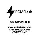 PCMflash - 65 Модуль VAG ME (D) 17 / EDC17 CAN TP2.0 / Активация K-Line