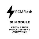 PCMflash - 91 Modules CRD3 / CRD3P Mercedes-Benz Activation