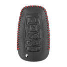 Кожаный чехол для Lincoln Smart Remote Key 4+1 Buttons LK-D | МК3 -| thumbnail