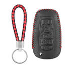 Funda de cuero para Lincoln Smart Remote Key 4+1 Botones LK-D