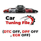Arquivo de ajuste do carro (DTC OFF, DPF OFF, EGR OFF)
