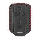 Étui en cuir pour GMC Smart Remote Key 3 + 1 boutons | MK3 -| thumbnail