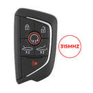 Chevrolet Corvette 2020-2024 Genuine Smart Remote Key 5+1 Buttons 315MHz 13538855 / 13535127 / 13523804 / 13536986