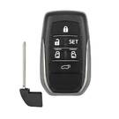 Новый вторичный рынок Toyota Alphard Vellfire Smart Remote Key Shell 6 кнопок только для печатной платы Lonsdor Высокое качество Лучшая цена | Ключи Эмирейтс -| thumbnail