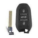 New Aftermarket Peugeot Citroen DS Smart Remote Key Shell 3 Button Trunk HU83 Blade for Xhorse Board | Emirates Keys -| thumbnail
