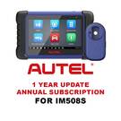 Atualização de assinatura de 1 ano do Autel MaxiIM IM100 & IM508 & IM508S