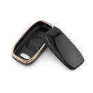 New Aftermarket Nano High Quality Cover For Audi Remote Key 4 Button Black Color Audi-A11J4 | Emirates Keys -| thumbnail