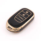New Aftermarket Nano High Quality Cover For Honda Remote Key 3 Button Black Color HD-G11J3B | Emirates Keys -| thumbnail