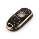 Nueva funda de repuesto de alta calidad para llave remota Buick de 3 botones, color negro BK-A11J4B | Emirates Keys -| thumbnail