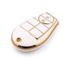 New Aftermarket Nano High Quality Cover For Dodge Remote Key 2 Button White Color Dodge-A11J2 | Emirates Keys -| thumbnail