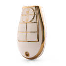 Nano High Quality Cover For Dodge Remote Key 2 Button White Color Dodge-A11J2