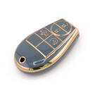Nouvelle coque Nano de rechange de haute qualité pour clé télécommande Dodge 4 boutons couleur grise Dodge-A11J4A | Emirates Keys -| thumbnail