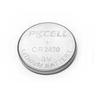 Cartão de célula de bateria universal PKCELL Ultra Lithium CR2430 (pacote de 5 unidades)
