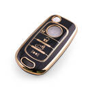 Nueva funda de repuesto Nano de alta calidad para llave remota Fiat de 4 botones, color negro FIAT-C11J4B | Emirates Keys -| thumbnail