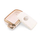 New Aftermarket Nano High Quality Cover For Toyota Remote Key 3 Button White Color TYT-D11J3B | Emirates Keys -| thumbnail
