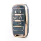 Nano High Quality Cover For Jeep Remote Key 5 Button Gray Color Jeep-D11J5B