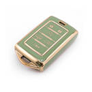 New Aftermarket Nano High Quality Cover For Jeep Remote Key 6 Button Green Color Jeep-E11J6 | Emirates Keys -| thumbnail