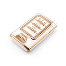 Nuova cover aftermarket nano di alta qualità per chiave telecomando Cadillac a 4 pulsanti, colore bianco CDLC-C11J4 | Emirates Keys -| thumbnail