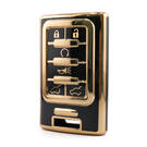 Nano High Quality Cover For Cadillac Remote Key 6 Button Black Color CDLC-C11J6