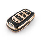 Nouvelle coque de rechange de haute qualité pour clé télécommande Chrysler 4 boutons, couleur noire CRSL-B11J4 | Emirates Keys -| thumbnail
