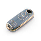 New Aftermarket Nano High Quality Cover For Mazda Remote Key 3 Button Gray Color MZD-A11J3B | Emirates Keys -| thumbnail