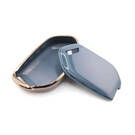 New Aftermarket Nano High Quality Cover For Kia Remote Key 4 Button Gray Color KIA-S11J4 | Emirates Keys -| thumbnail
