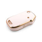 New Aftermarket Nano High Quality Cover For Kia Remote Key 3 Button White Color KIA-T11J3 | Emirates Keys -| thumbnail