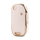 Housse Nano de haute qualité pour clé télécommande Kia 3 boutons couleur blanche KIA-T11J3