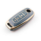 New Aftermarket Nano High Quality Cover For Nissan Remote Key 4 Button Gray Color NS-C11J4A | Emirates Keys -| thumbnail