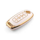 New Aftermarket Nano High Quality Cover For Nissan Remote Key 5 Button White Color NS-C11J5 | Emirates Keys -| thumbnail