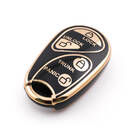 New Aftermarket Nano High Quality Cover For Nissan Remote Key 4 Button Black Color NS-E11J4 | Emirates Keys -| thumbnail