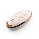 New Aftermarket Nano High Quality Cover For Hyundai Remote Key 5 Button White Color HY-L11J5A | Emirates Keys -| thumbnail