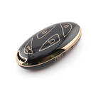 New Aftermarket Nano High Quality Cover For Hyundai Remote Key 7 Button Black Color HY-L11J7A | Emirates Keys -| thumbnail