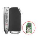 Kia Smart Remote Key Shell 3+1 Buttons Sedan Trunk for Xhorse Board XZKA82EN