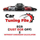 Archivo de tuning de coche EGR (solo EGR OFF) 2