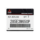 New Mitsubishi Eclipse Cross 2024 Genuine / OEM Smart Remote Key 3+1 Buttons 315MHz OEM Part Number: 285E3W650P - FCC ID: GHR-M013-GTB | Emirates Keys -| thumbnail