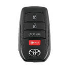 Toyota Highlander 2024 Chiave telecomando intelligente originale 3+1 pulsanti 314,35/312,11 MHz 8990H-0E330 / 8990H-0E600