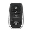 Toyota Land Cruiser Smart Remote Key Shell 3 Buttons Chrome | MK3 -| thumbnail