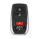 Toyota Corolla Cross Smart Remote Key Shell 2+1 Buttons Chrome Sides BA Type | MK3 -| thumbnail