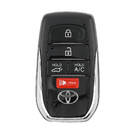 Toyota Rav4 Smart Remote Key Shell 4+1 Buttons Chrome Sides BA Type | MK3 -| thumbnail
