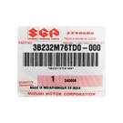 New Suzuki 2022 Genuine / OEM Smart Remote Key 2 Buttons 433MHz OEM Part Number: 3B232M76TD0 | Emirates Keys -| thumbnail