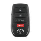 Toyota Land Cruiser 2024 Chiave telecomando intelligente originale 3+1 pulsanti 315 MHz 8990H-60790